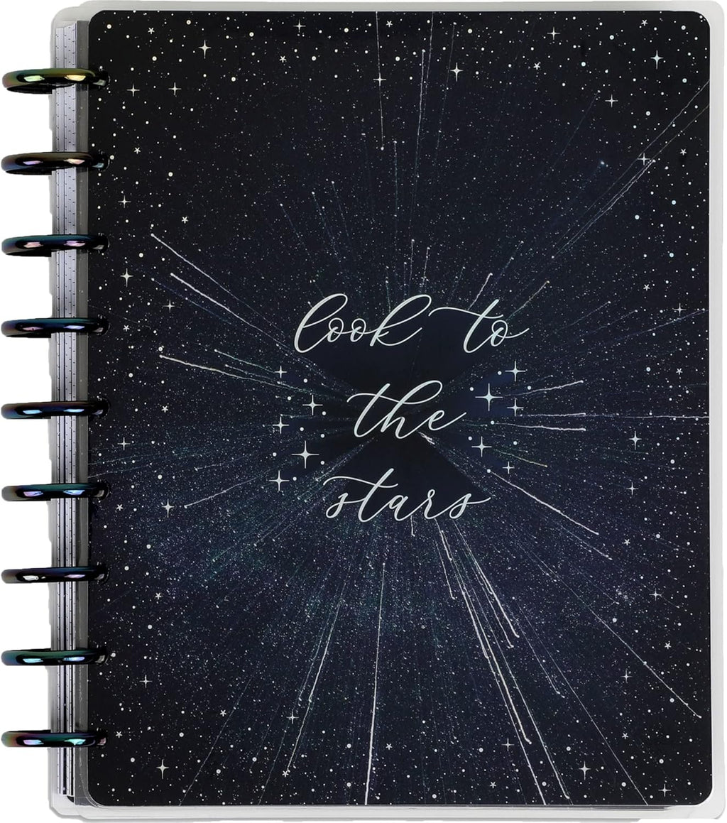 Happy Planner 12-Month Undated Classic Planner-Look To The Stars