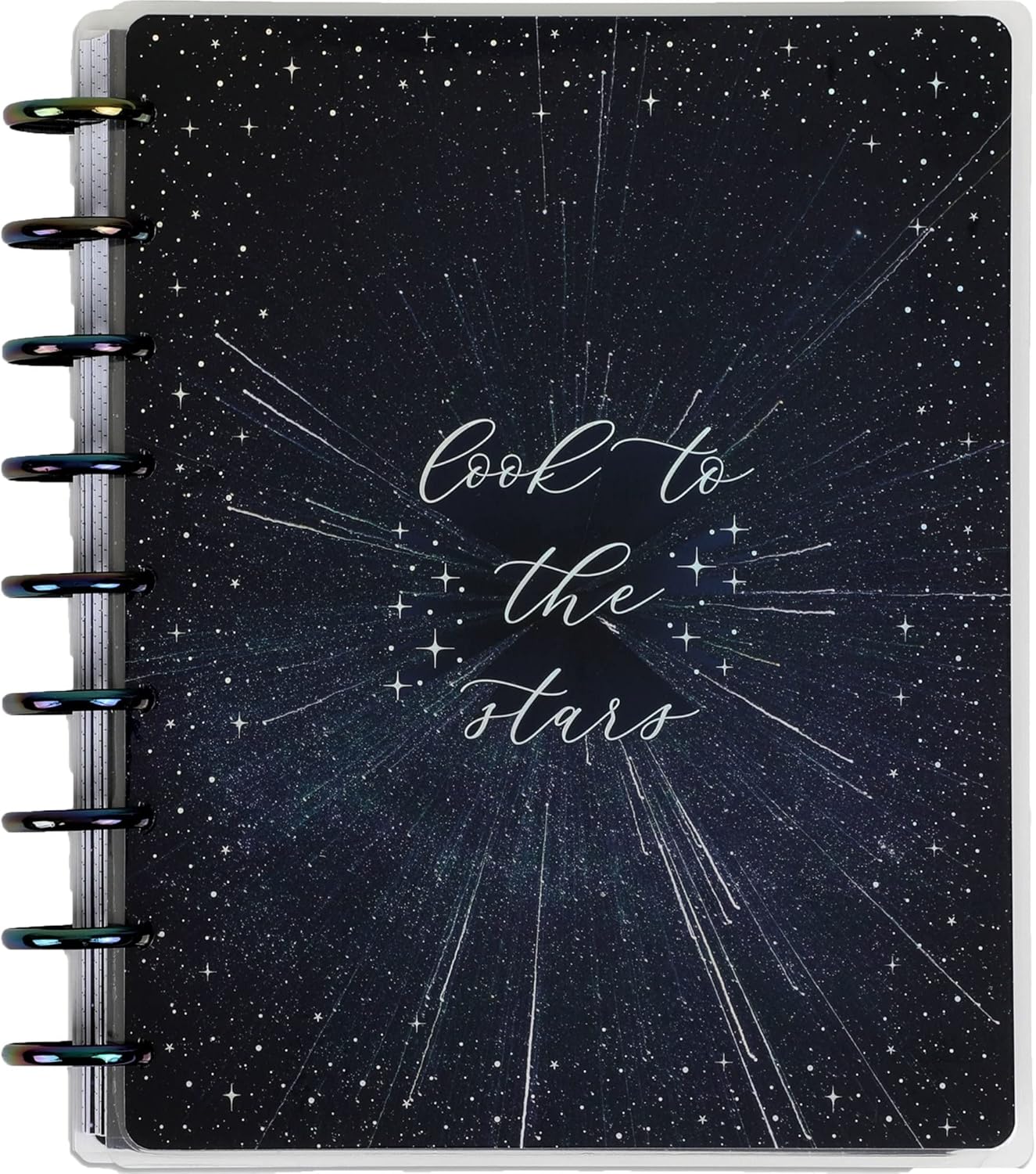 Happy Planner 12-Month Undated Classic Planner-Look To The Stars