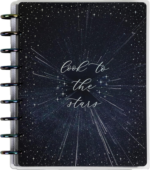 Happy Planner 12-Month Undated Classic Planner-Look To The Stars