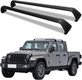 Roof Rack Cross Bars for 2020-2023 Jeep Gladiator and Jeep Wrangler 2007-2023(ONLY FIT Hard Roof Top), Heavy Duty Aluminum Roof Rack for Kayak Cargo Carriers Luggage(Max Loading 260lbs)