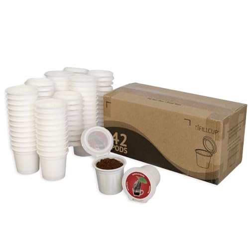240 Count Red Empty Single Serve Coffee Pods for K Cup Brewers R734164