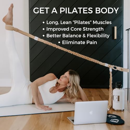 Resistance Pilates System with Portable Bands for Home Workouts H5842