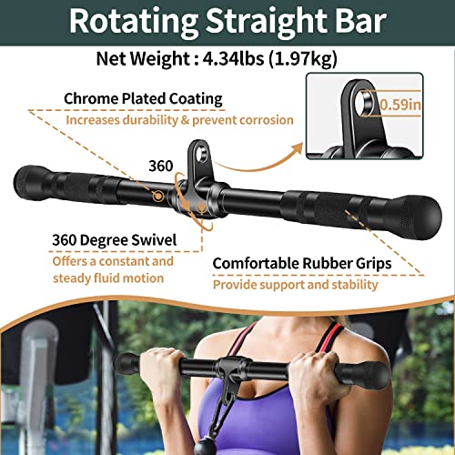 Steel Cable Machine Attachments for Home Gym Triceps Lat Pulldown D68591