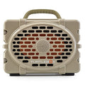 Turtlebox Gen 2: Loud! Outdoor Portable Bluetooth 5.0 Speaker | Rugged, IP67, Waterproof, Impact Resistant & Dustproof (Plays to 120db, Pair 2X for True L-R Stereo), Field Tan