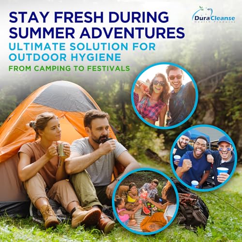 Body Wipes for Adults No Rinse, 2 Pack, Extra Thick Disposable Washcloths W883