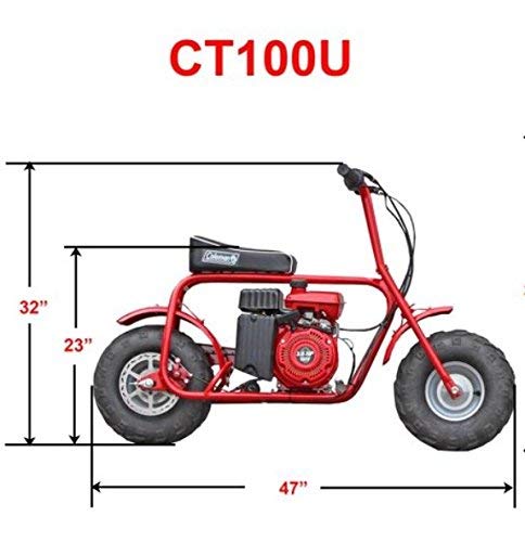 Camo Gas-Powered Minibike 196cc O35405