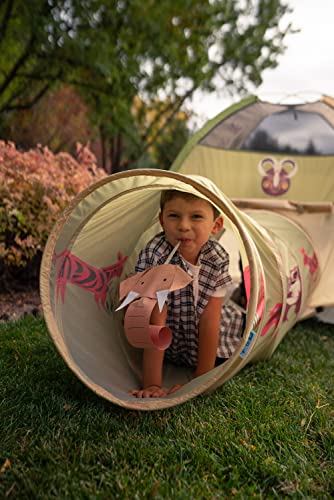 Kids Hide-Me Dome Tent and Crawl Tunnel Combo for Indoor/Outdoor Play I136