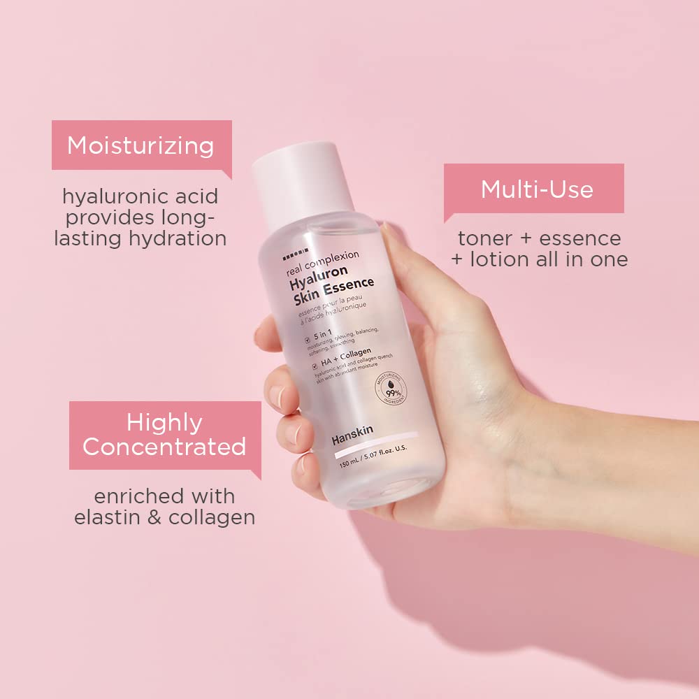 Hyaluron Skin Essence Hydrating Toner for Dry, Dull, Sensitive Skin G7519