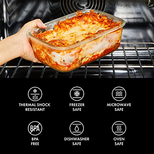 2 Cup Glass Round Food Storage Container G526