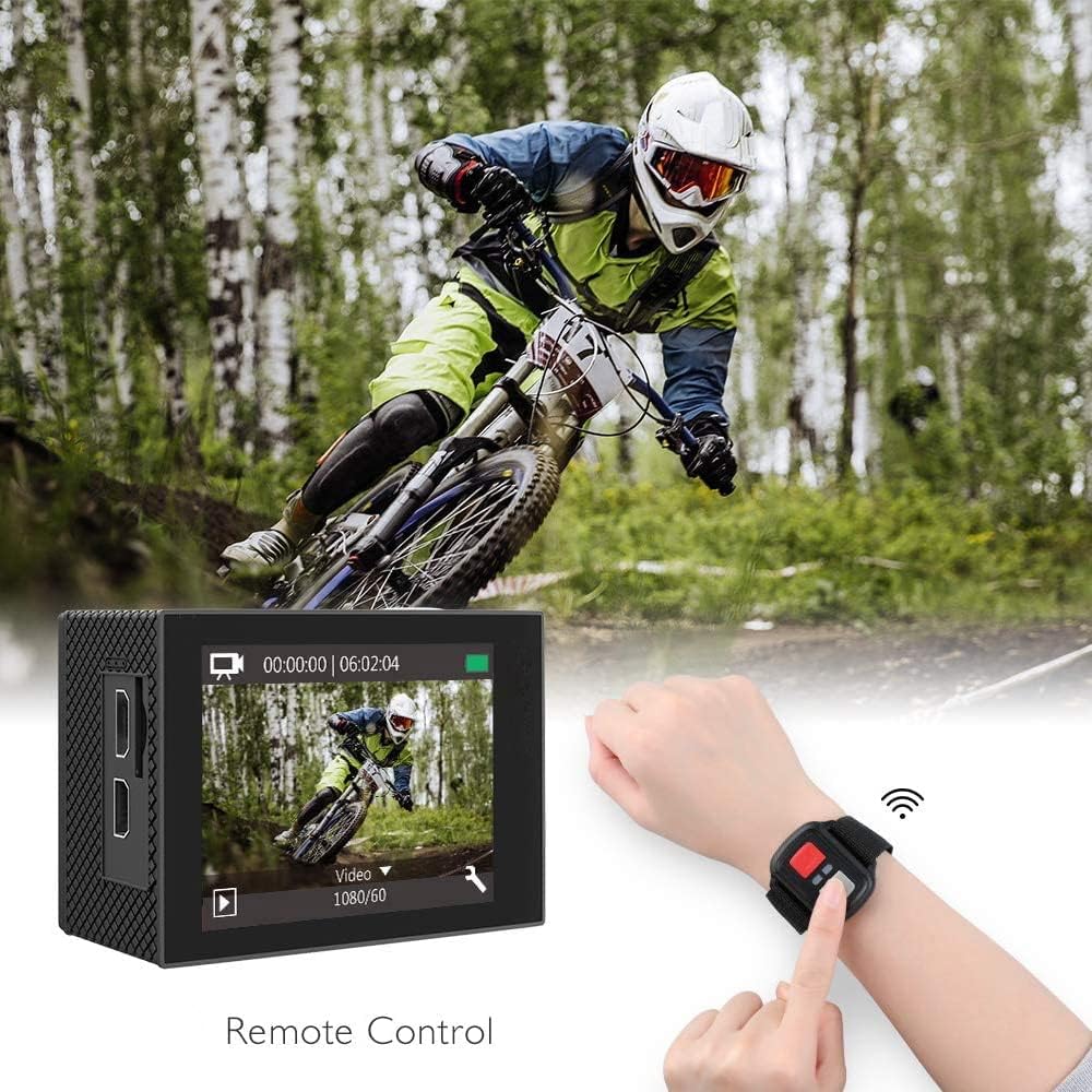 4K30FPS 20MP WiFi Action Camera Waterproof Diving Light Z205808
