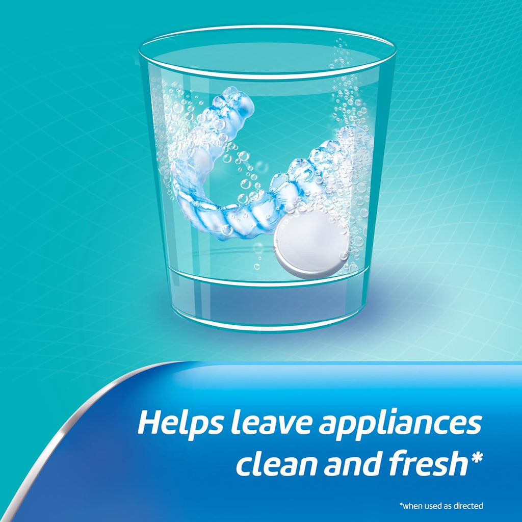 Retainer and Mouth Guard Cleaning Tablets, 40 Count (Pack of 3) F4148