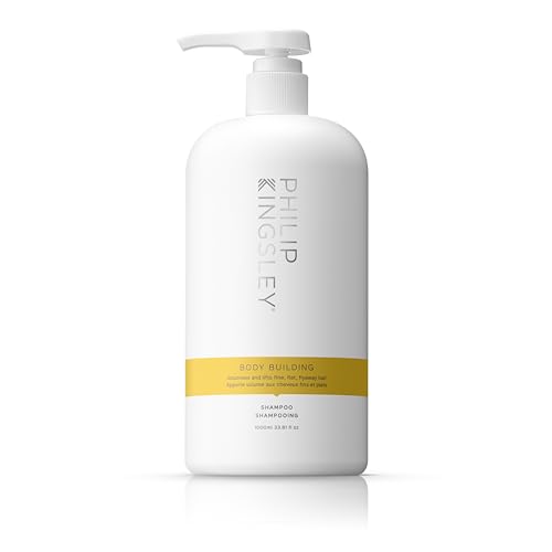 PHILIP KINGSLEY Body Building Volumizing Shampoo for Fine Hair, Women and Men, with Keratin, Volumizer Thickening Volume Hair Products, 33.8 oz