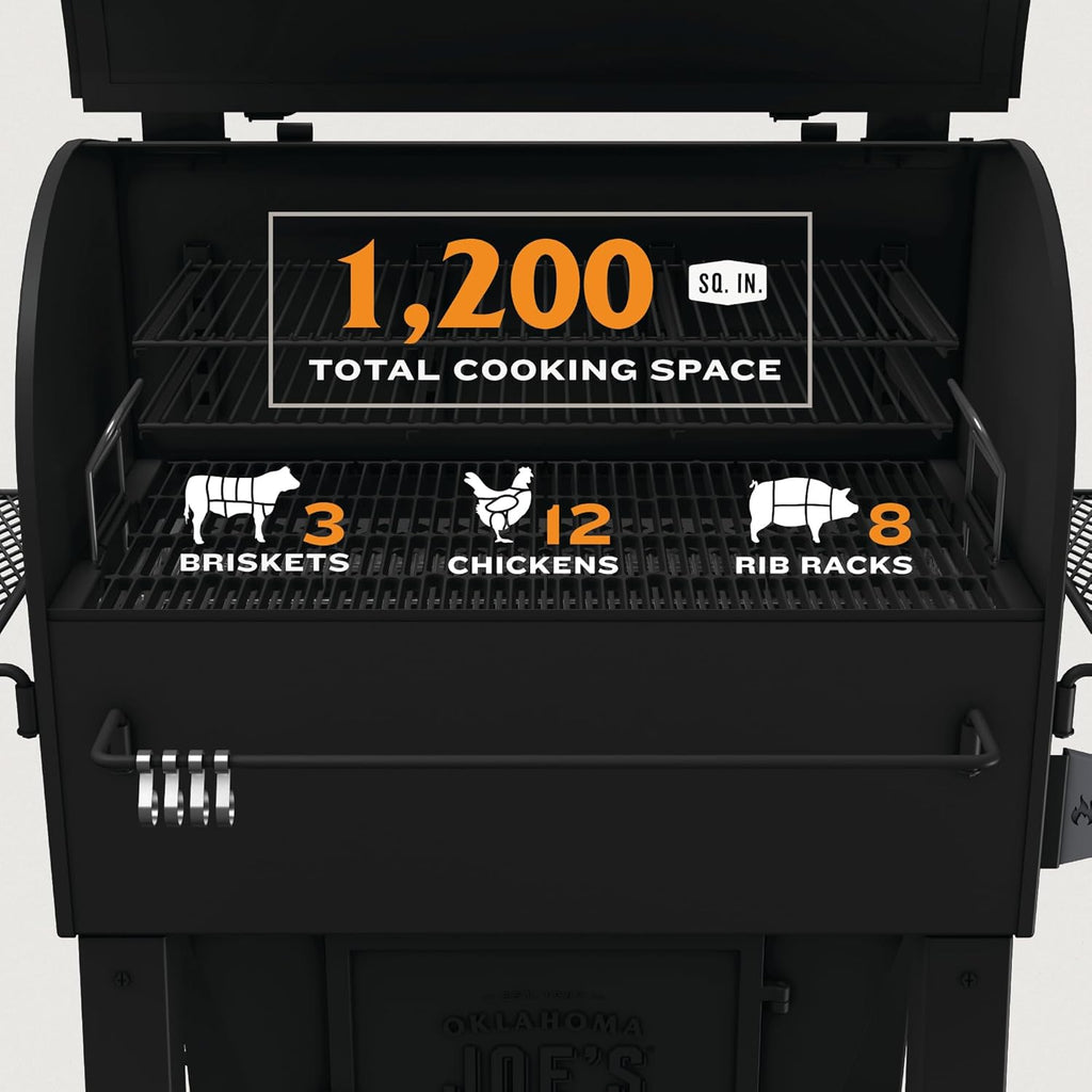 Centerbox Smoker, Black Steel B309