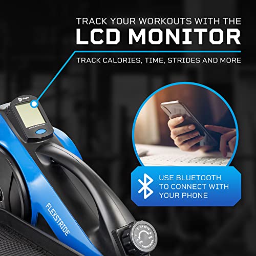 Under Desk Elliptical Exercise Machine - Motorized Pedal Exerciser for Home Workout E850