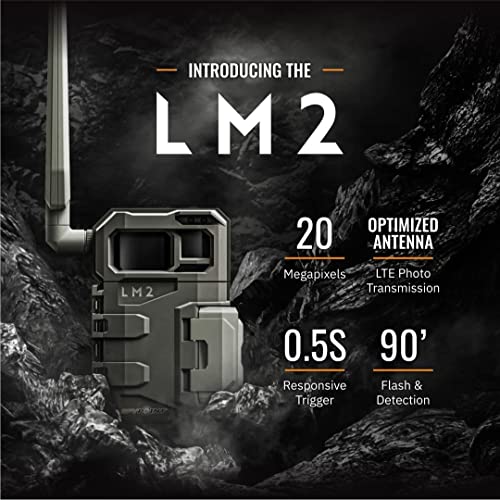 Cellular Trail Camera Twin Pack - 20MP Infrared Night Vision, 90ft Detection Range W959384