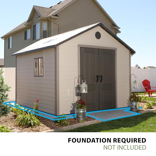 Outdoor Storage Shed with Windows, 11 by 11 Feet O6786
