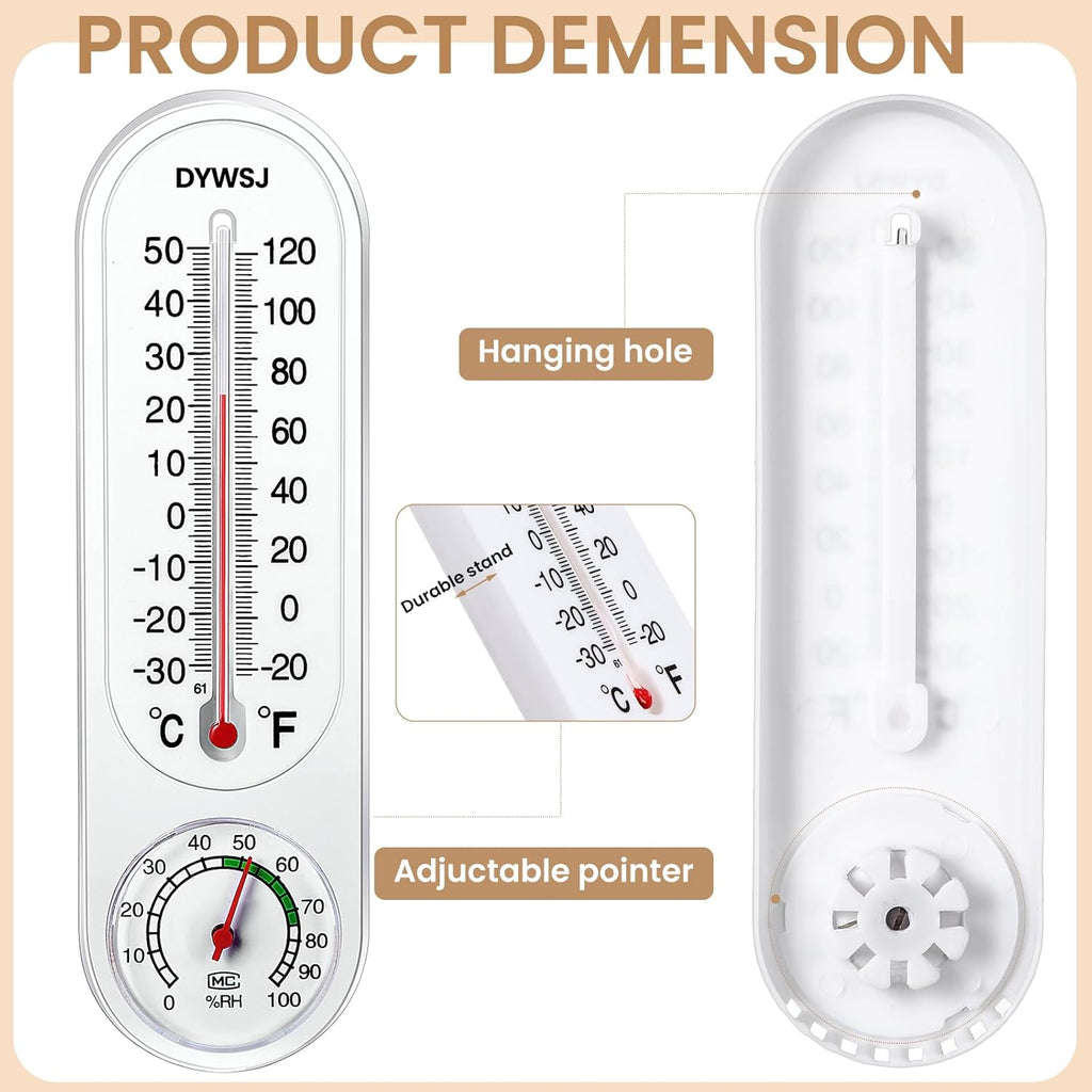 Indoor/Outdoor Thermometer Hygrometer with Celsius/Fahrenheit S320436