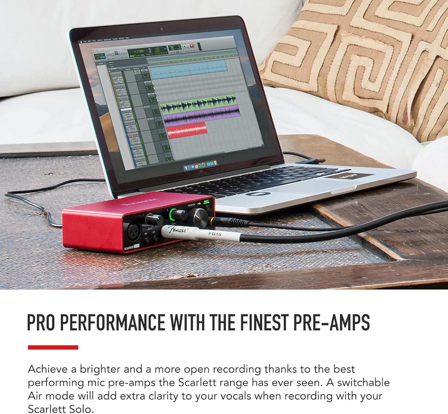 USB Audio Interface for Guitarist, Vocalist, Podcaster or Producer J474