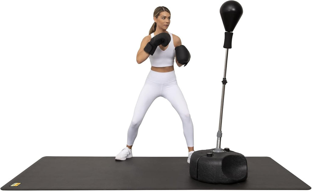 Large Exercise Mat 8ft x 4ft for Home Gym Flooring K598720