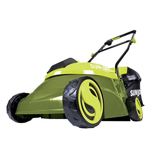 Sun Joe MJ401C-PRO 14-Inch 28-Volt Cordless Push Lawn Mower, w/Rear Discharge Chute, Pro Version