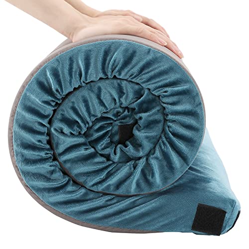 Foam Camping Mattress - Roll Up Sleeping Mat for Cot, Foam Sleeping Pad for Camping with Cover for Kids, Adults, Portable Camping Mat, Camping Pad for Bed, Car
