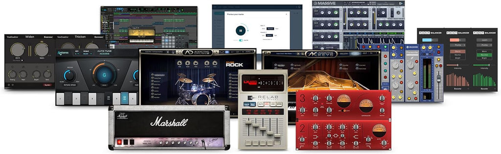 USB Audio Interface with Music Production Software Bundle B544
