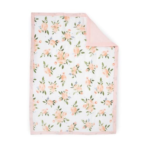 Cotton Muslin Toddler Bedding 3-Piece Set with Comforter, Crib Sheet, Pillowcase E4847
