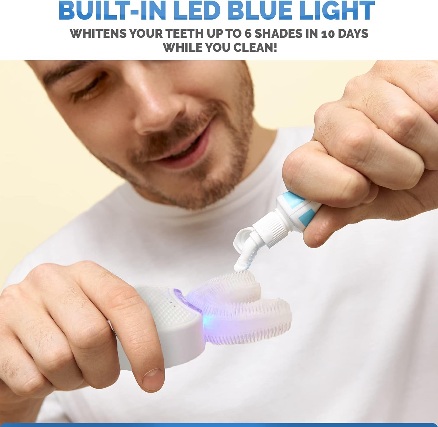 U Shaped Ultrasonic Toothbrush for Adults Z875