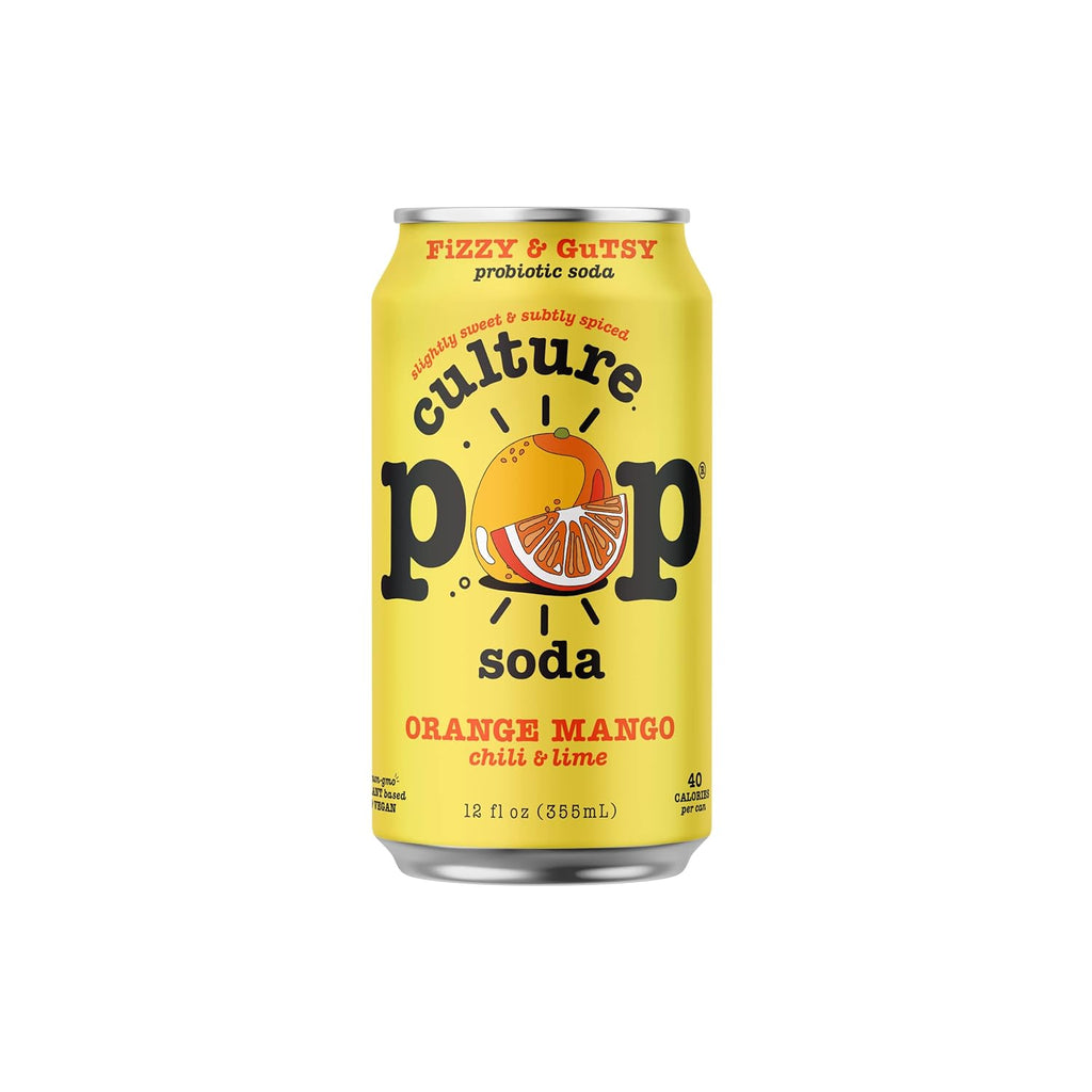 Sparkling Probiotic Soda, 12 Fl Oz Cans, Variety Pack of 5 T31874