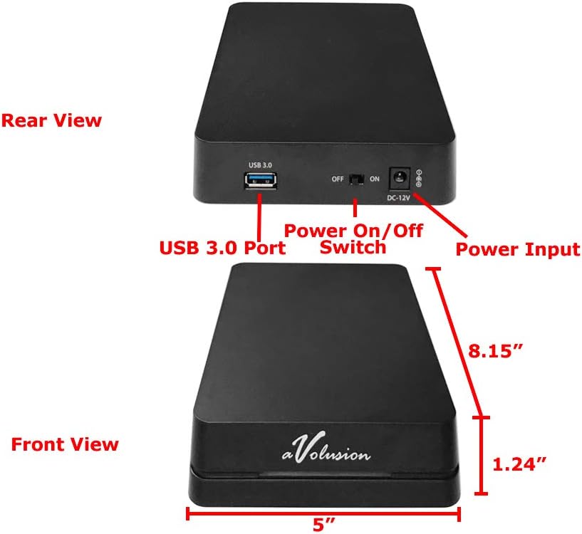 6TB 7200RPM USB 3.0 External Hard Drive for PS4 W602
