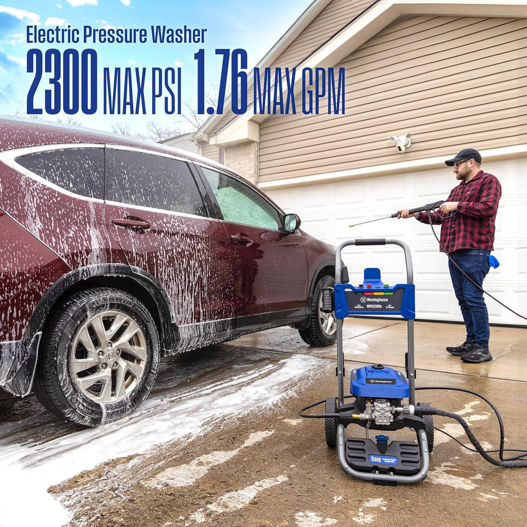 Electric Pressure Washer 2300 PSI with 50 ft Hose Y856484