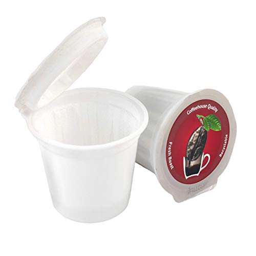 240 Count Red - iFillCup, fill your own Empty Single Serve Pods. Eco friendly 100% recyclable pods for use in k cup brewers including 1.0 & 2.0 Keurig. Airtight to seal in freshness.