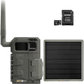 SPYPOINT LM2 Cellular Trail Camera - 20MP Photos, Infrared Game Night Vision Photos, 90' Flash & Detection Range, 0.5S Trigger Speed, with Solar Panel, & 32GB SD Card (Nationwide)