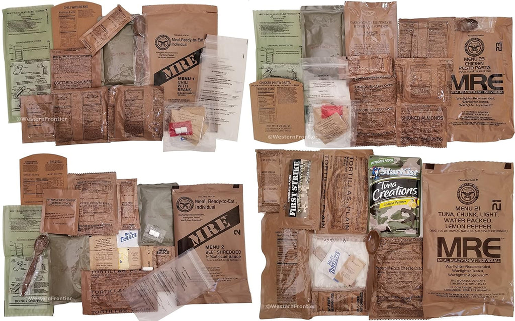 MRE Case A and Case B Bundle, 24 Meals R4644
