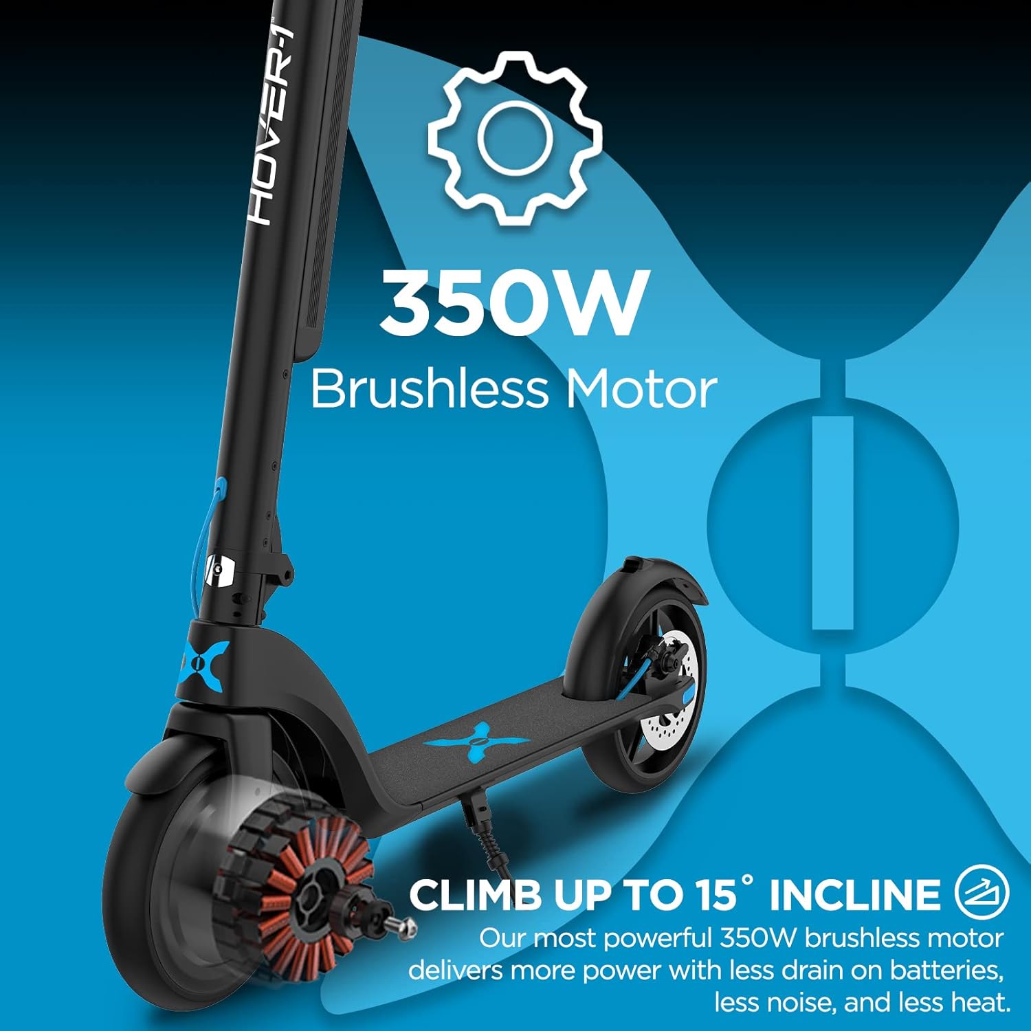 Electric Folding Scooter with 18 MPH Speed, 18 Mile Range, LCD Display N139