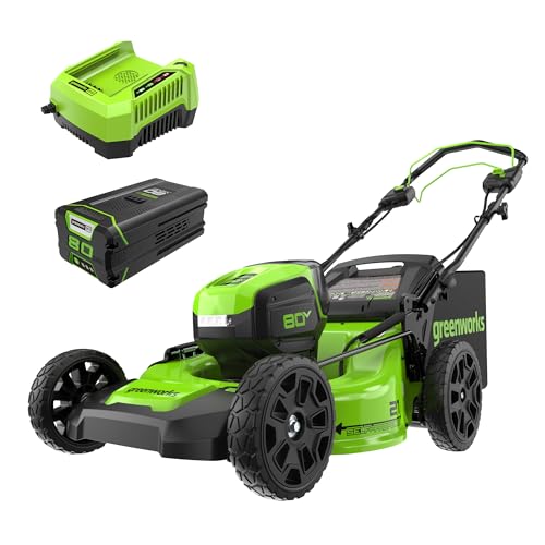 Greenworks Pro 21-Inch 80V Self-Propelled Cordless Lawn Mower, Tool-Only, MO80L00