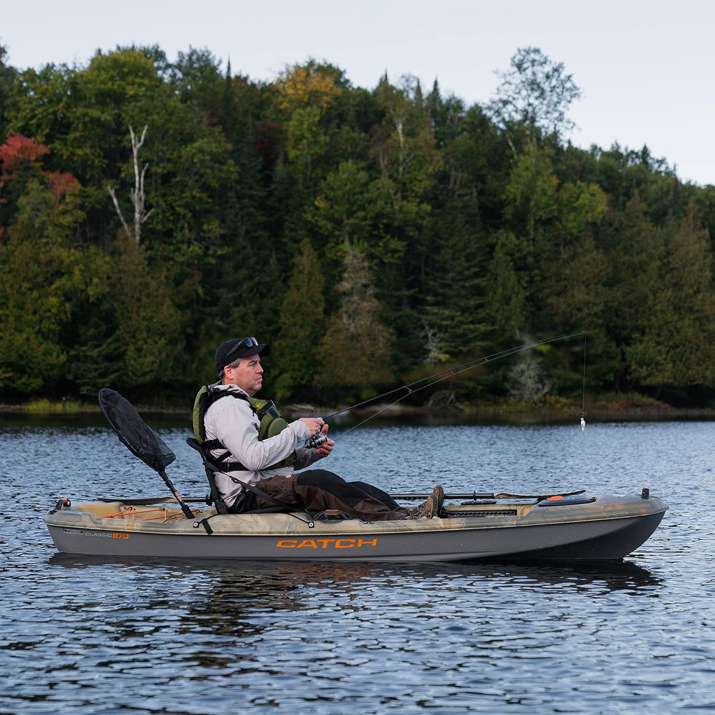 Sit-on-Top Fishing Kayak 10 ft with Dual Position Seating W464790