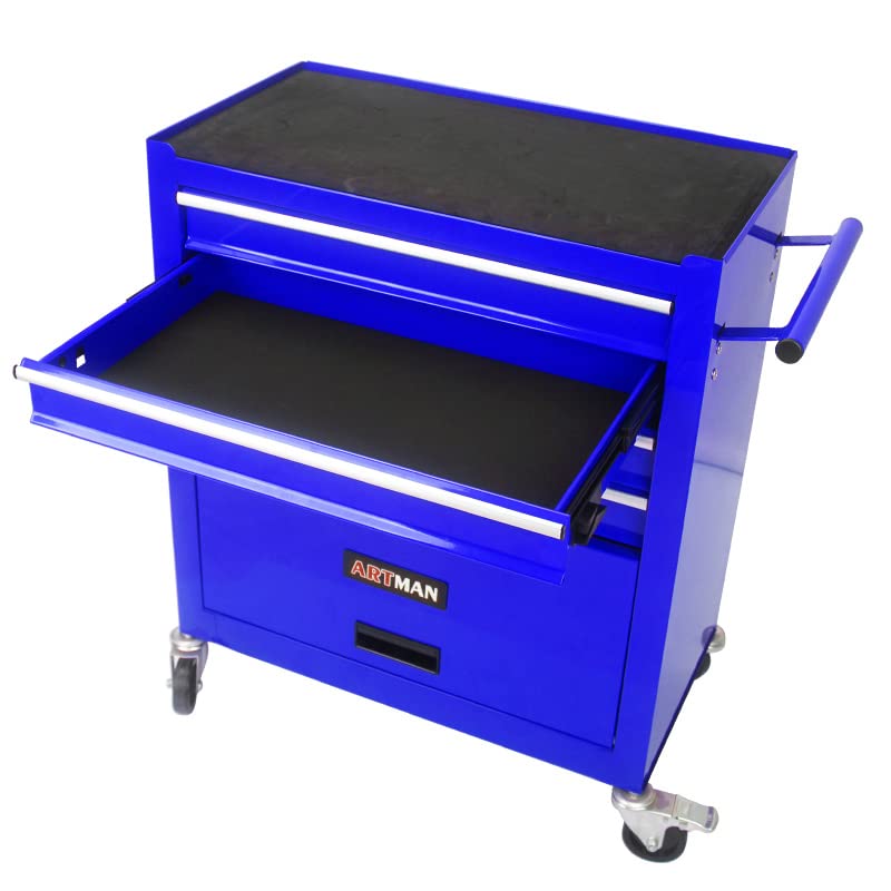 Rolling Tool Cart with Wheels, Metal Storage Cabinet for Garage and Workshop X862315