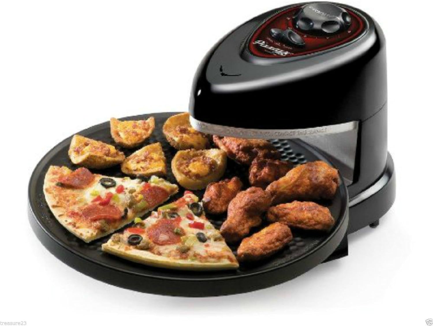 (USA Warehouse) Presto Pizzazz Plus Rotating Oven Pizza Cooker Baking Cookies Kitchen Food NEW -/PT# HF983-1754417243