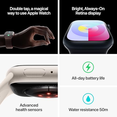 Smartwatch 45mm with Starlight Aluminum Case and Sport Band D886532
