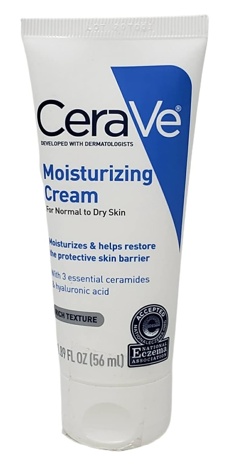 Moisturizing Cream Bundle with Pump and Travel Size V1434