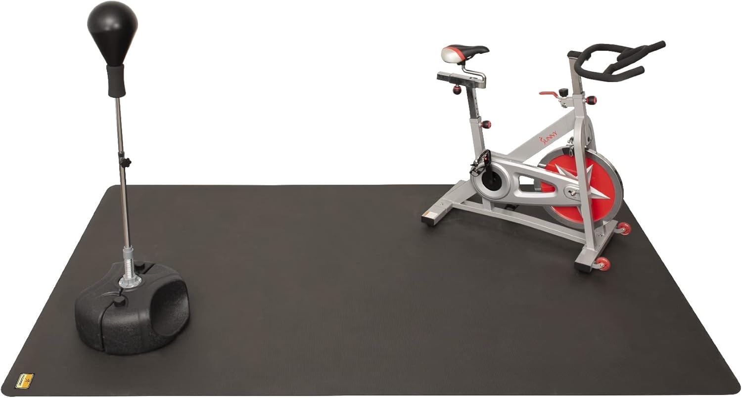 Large Exercise Mat 6x6 ft for Home Gym Flooring I603