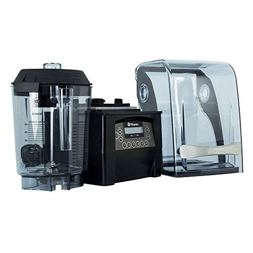 48 Oz Counter Blender, Black/Clear F673521