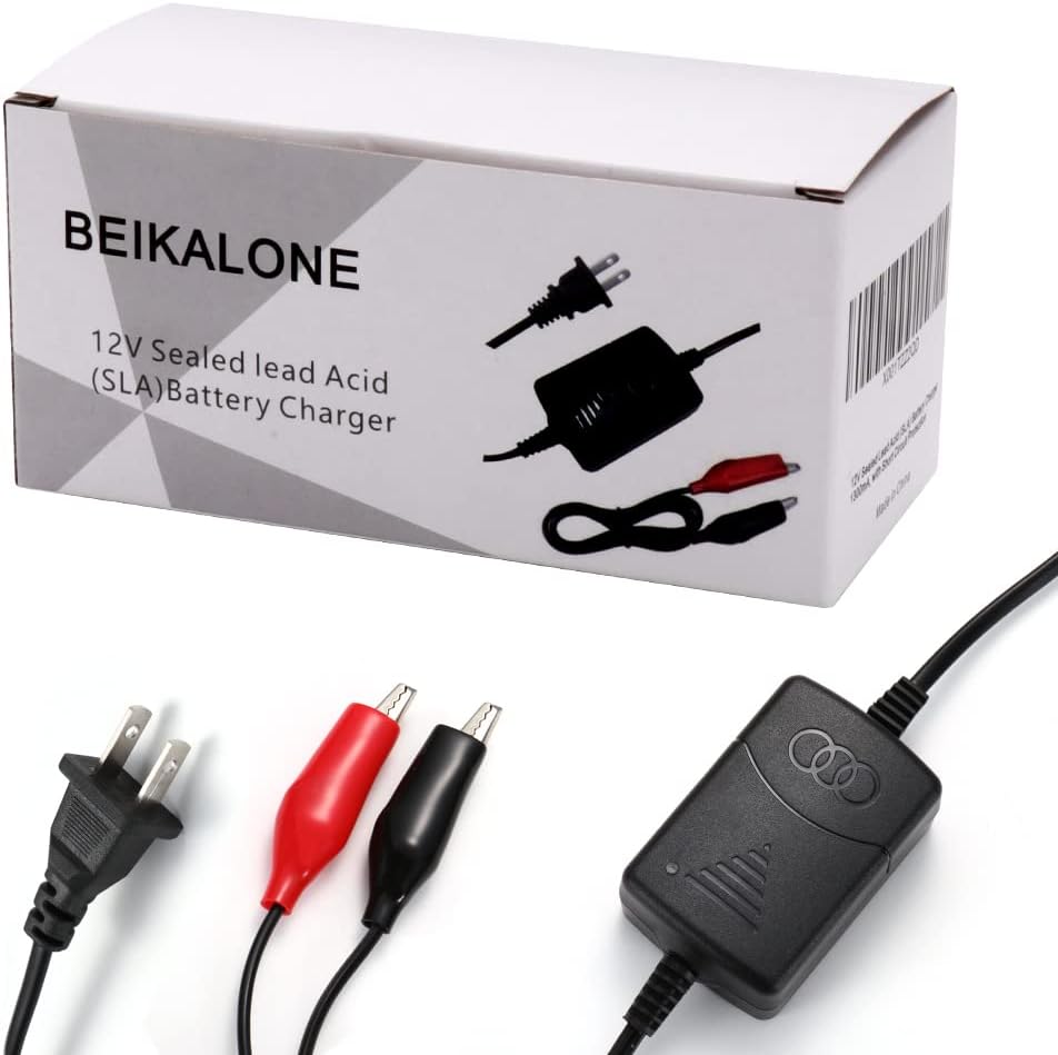 12V Sealed Lead Acid Battery Charger 1300mA U74855