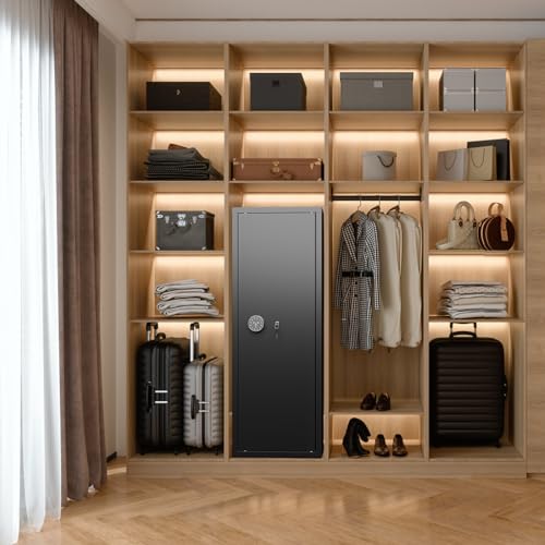 Tall Gun Safe for Rifles and Shotguns with Removable Shelf W4485