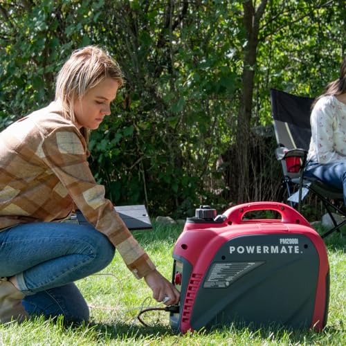 2,000-Watt Gas-Powered Portable Inverter Generator for Home, Camping, RV and Outdoor Use N6245
