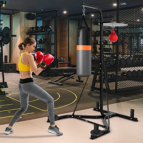 Freestanding Punching Bag with Adjustable Speed Ball for Adult Boxing Training L281846