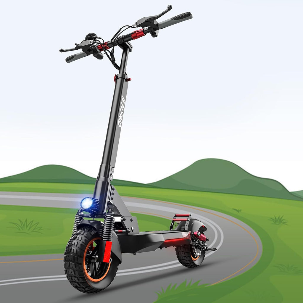 Electric Scooter for Adults,Electric Scooter with Seat,E Scooter Commuting with 10 inch Air Tire 600W Motor,31 Miles Max Range & 28 Mph Top Speed