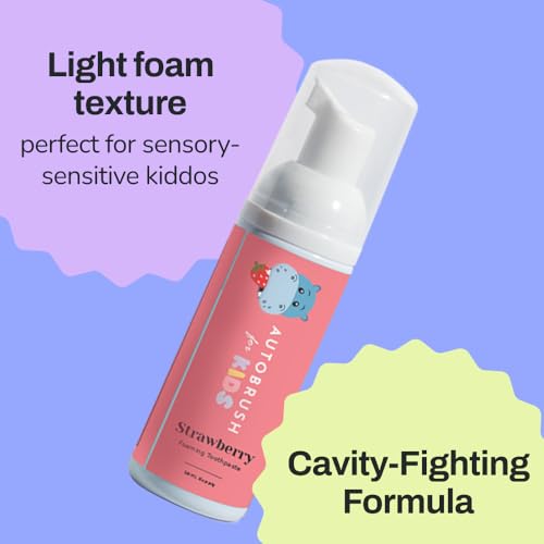 Foaming Toothpaste for Adults, Mint, Whitening & Deep Cleaning M583644