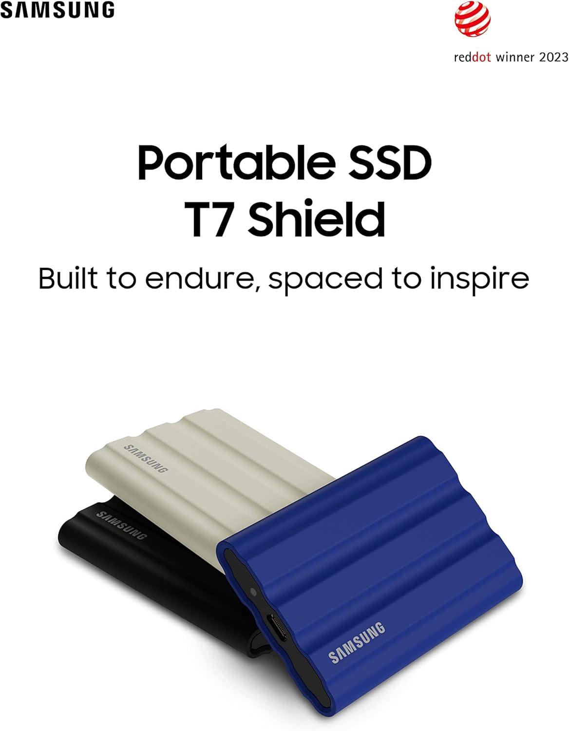 Portable SSD 1TB USB 3.2 IP65 External Solid State Drive V72664